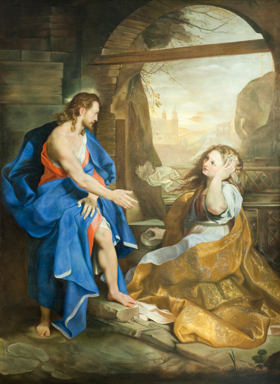 Noli Me Tangere (óleo sobre tela) de Federico Fiori (after) Barocci or Baroccio