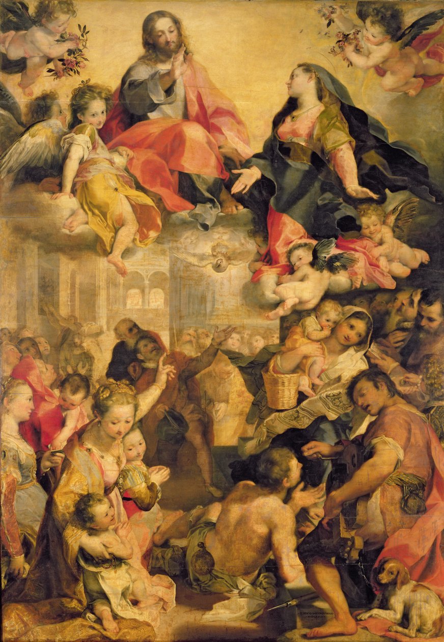 Madonna do povo, 1576-79 de Federico Fiori Barocci or Baroccio