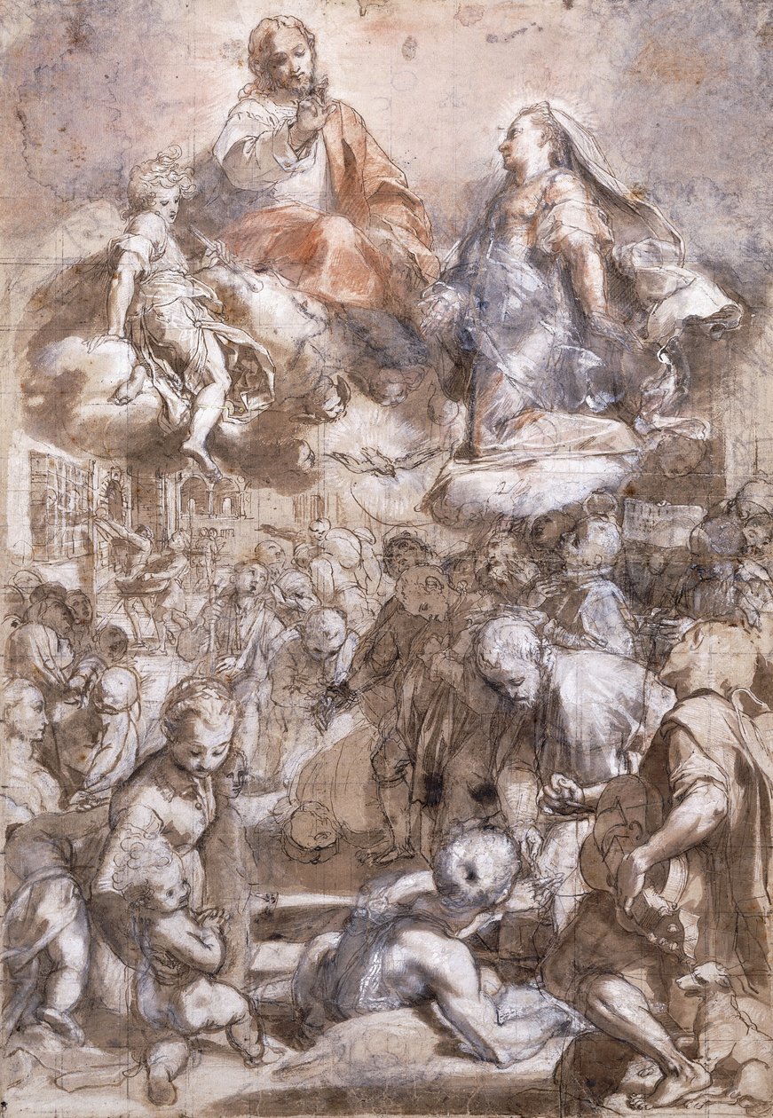 A Madonna del Popolo, de Federico Fiori Barocci or Baroccio