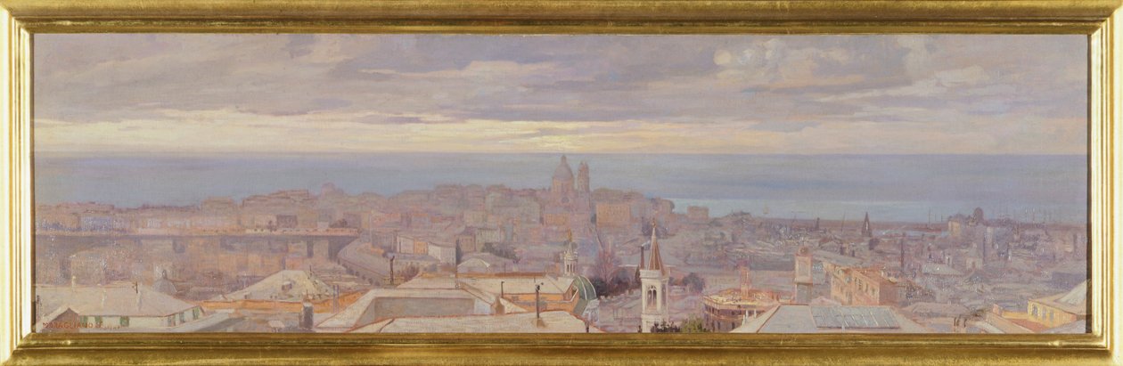 Vista de Génova de Federico Maragliano