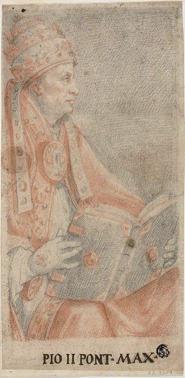 Papa Pio II de Federico Zuccaro