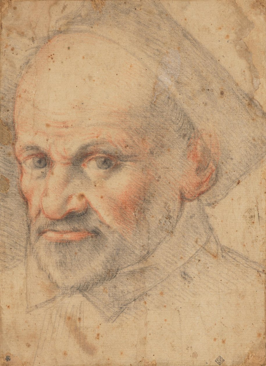 Retrato de um eclesiástico de Federico Zuccaro