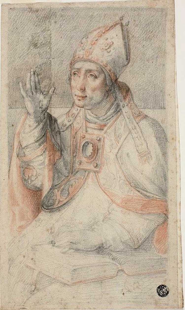 Santo Agostinho de Federico Zuccaro