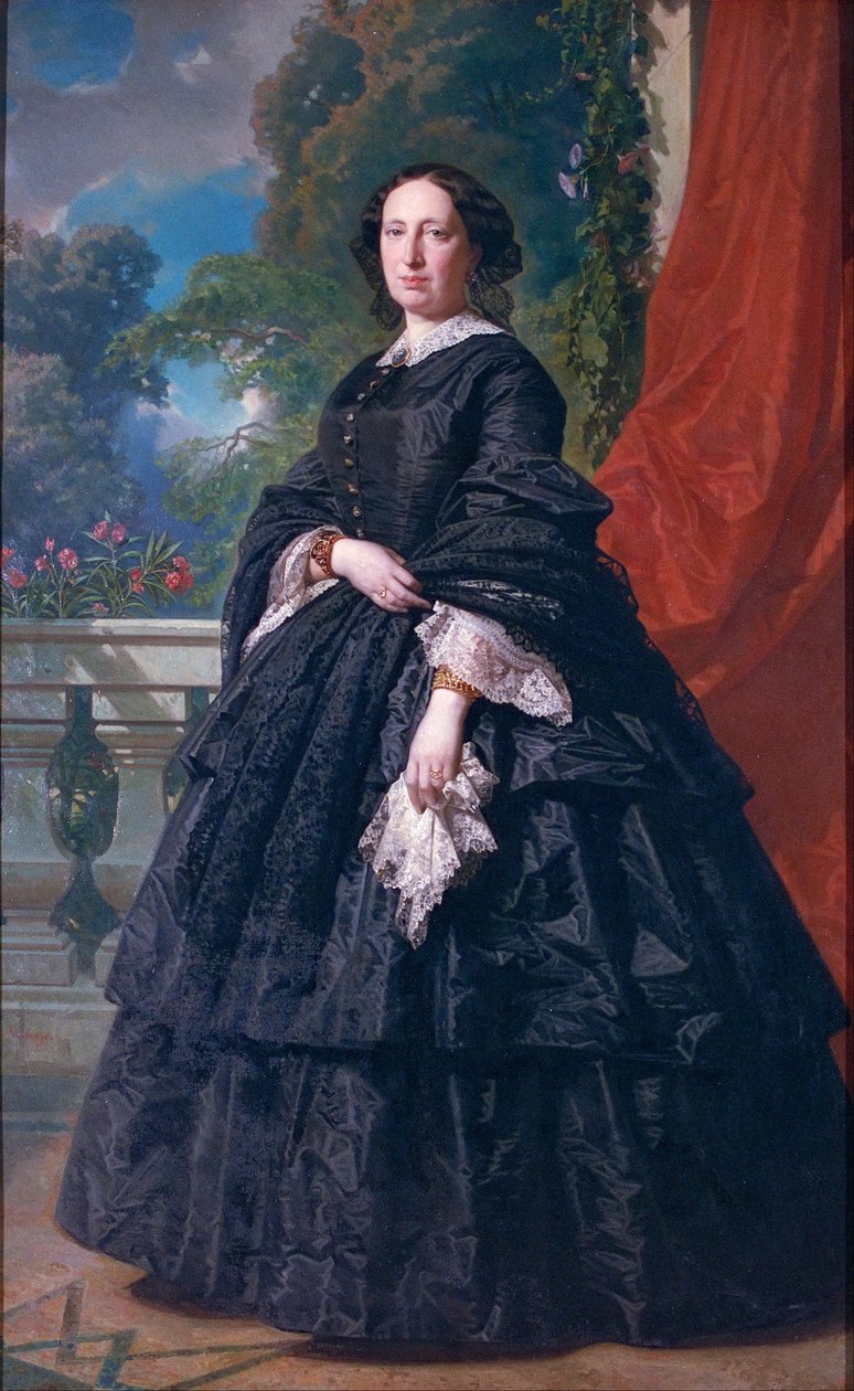 Retrato de Carlota Quintana Badia de Federico de Madrazo y Kuntz