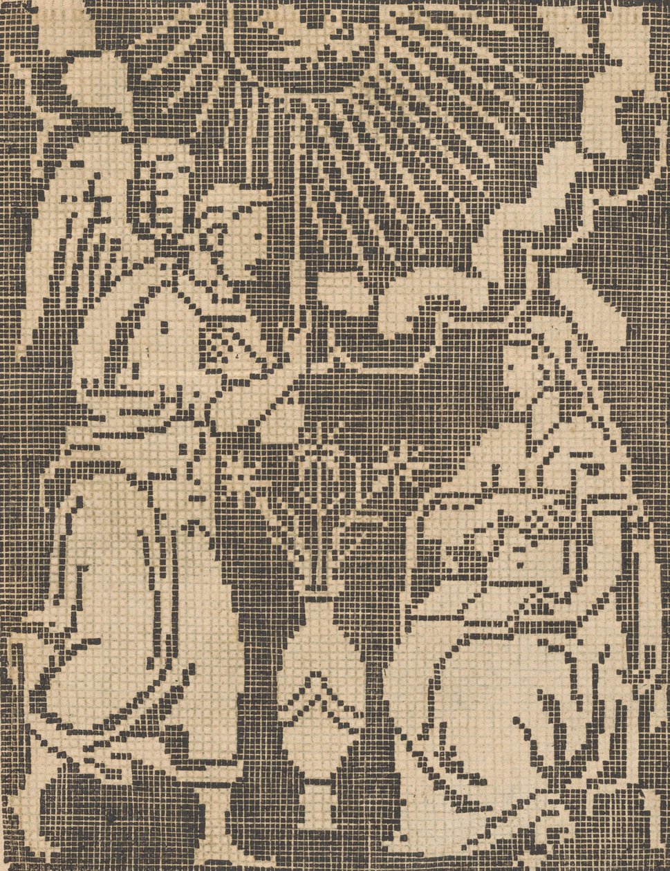 As segundas obras e invenções sutis de lingerie de Lord Federic de Vinciolo V..., 1603. de Federico de Vinciolo