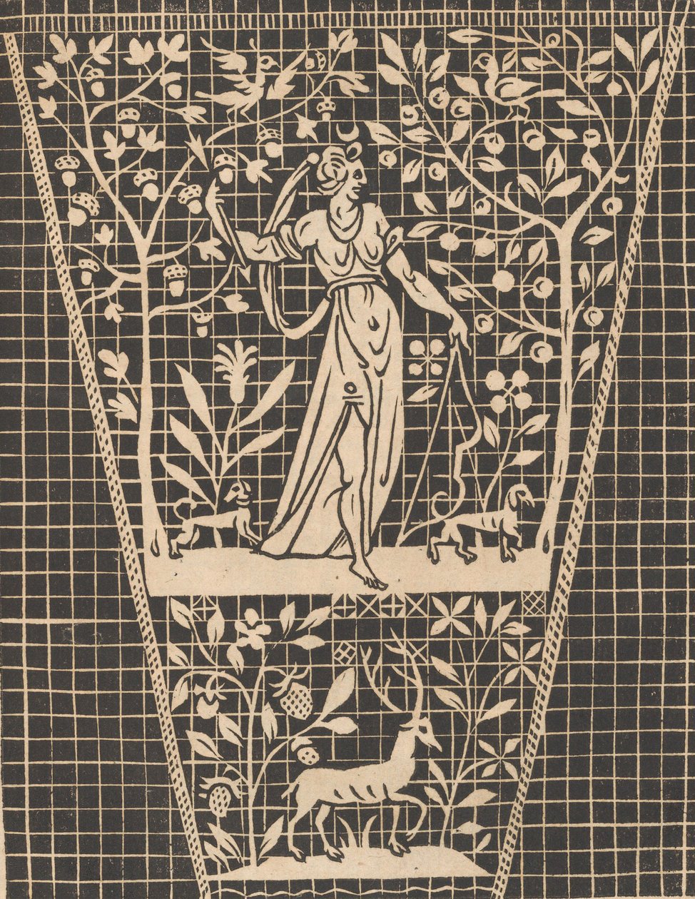 As segundas obras e invenções sutis de lingerie de Lord Federic de Vinciolo V..., 1603. de Federico de Vinciolo