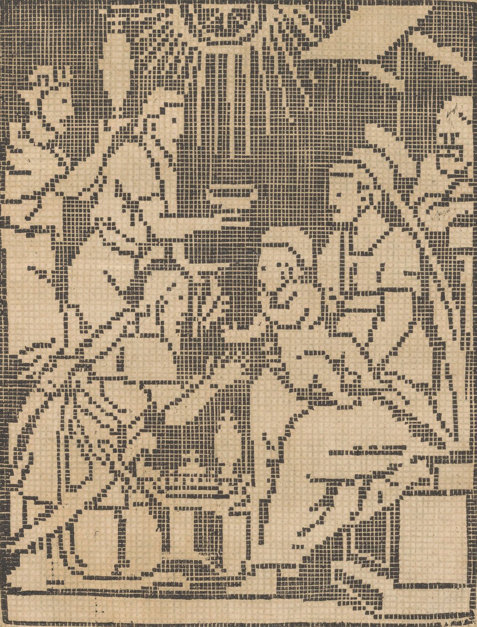 As segundas obras e invenções sutis de lingerie de Lord Federic de Vinciolo V..., 1603. de Federico de Vinciolo