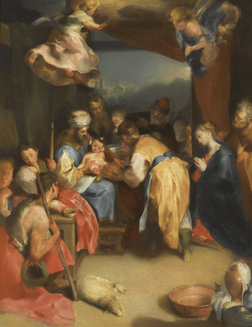A circuncisão de Cristo de Federigo Barocci