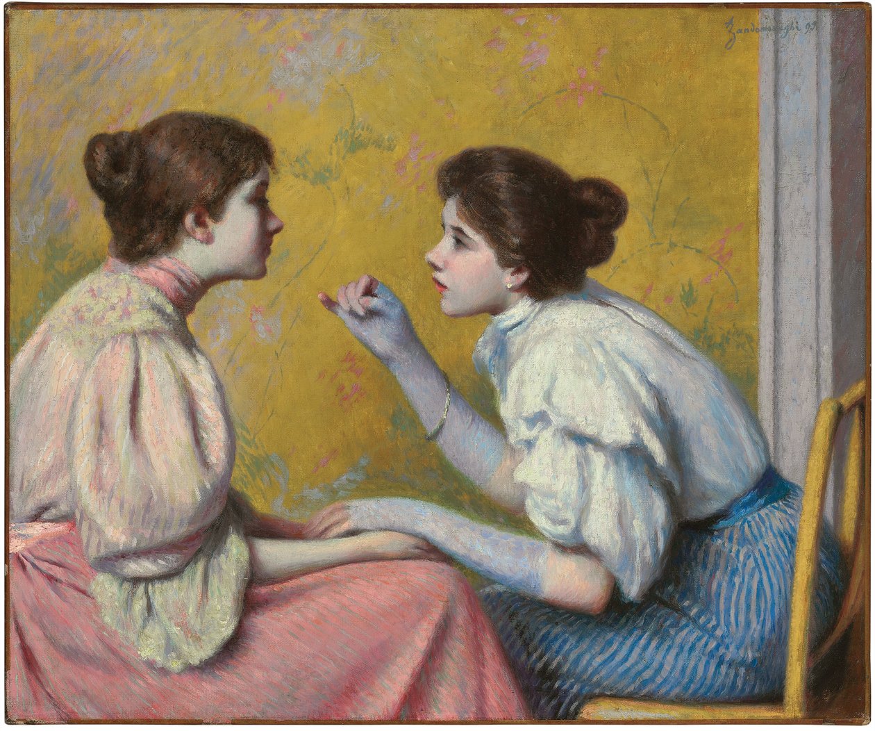 Conversa interessante, 1895 de Federigo Zandomeneghi