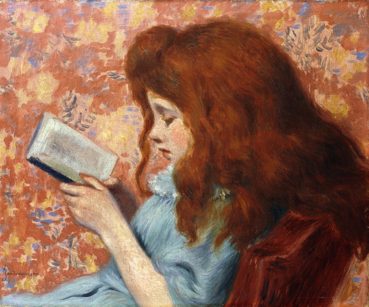 Menina jovem, de Federigo Zandomeneghi