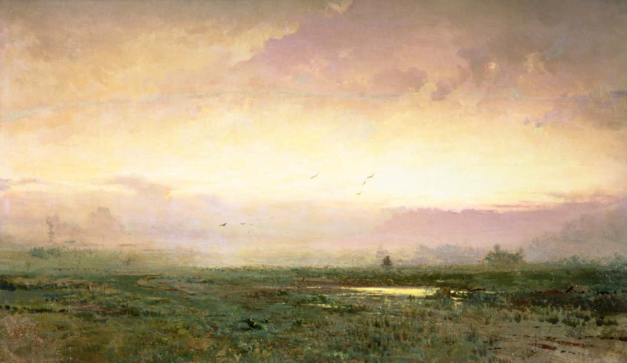 Manhã, 1872-73 de Fedor Aleksandrovich Vasiliev