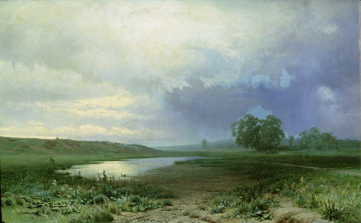 Prado Molhado, 1872 de Fedor Aleksandrovich Vasiliev