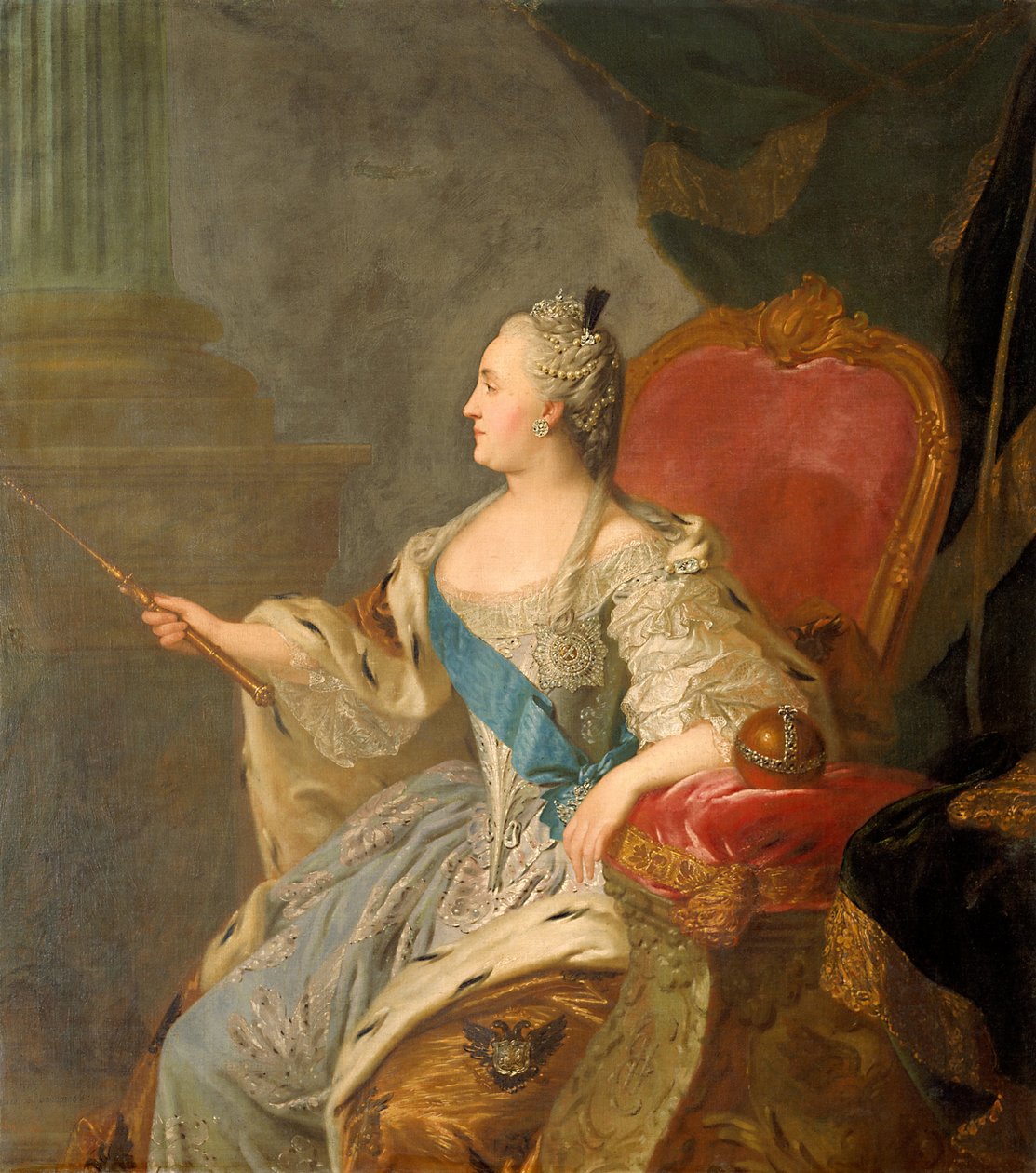 Catarina a Grande, 1763 de Fedor Stepanovich Rokotov