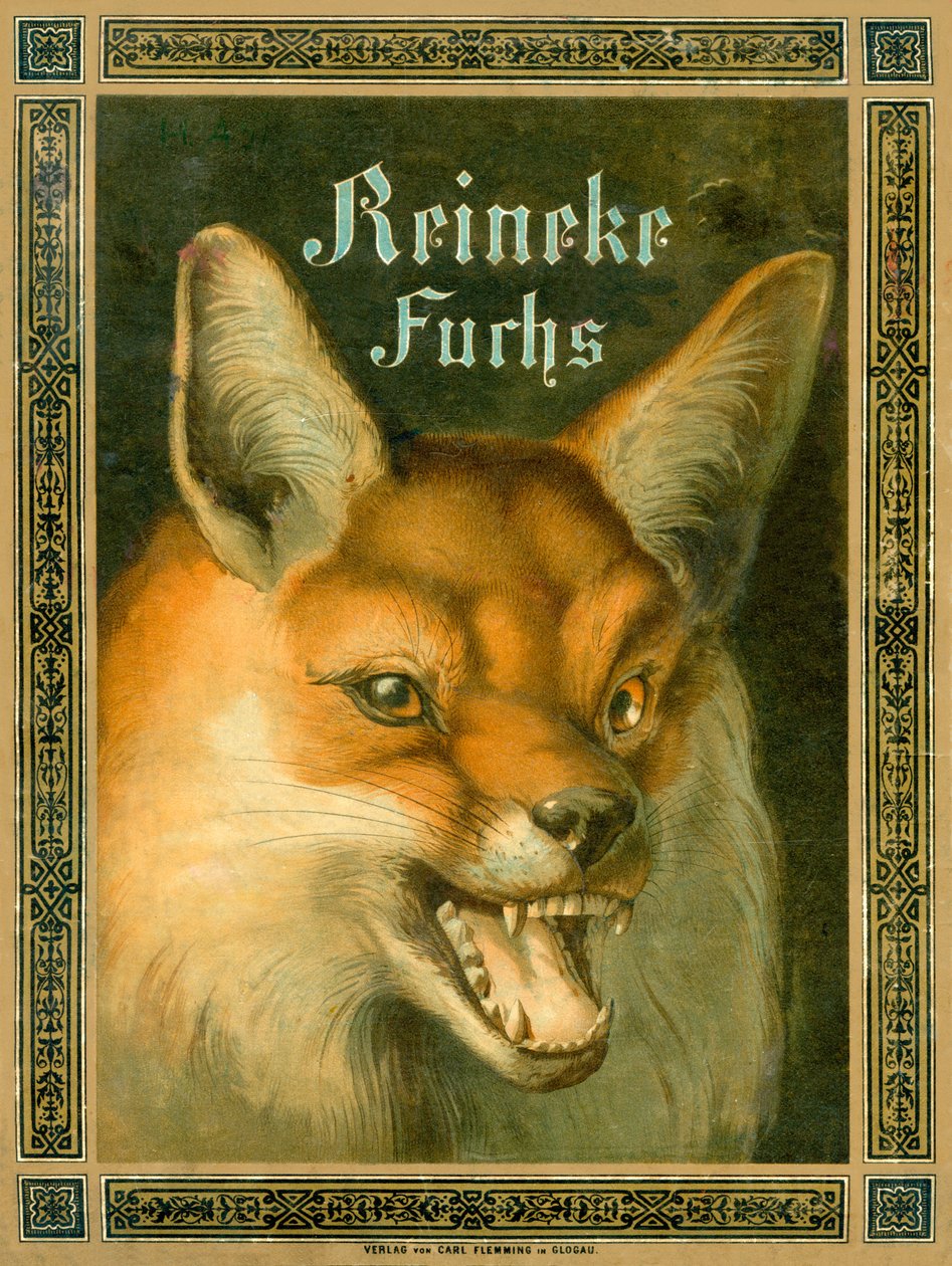 Capa frontal de Reynard the Fox, ou 