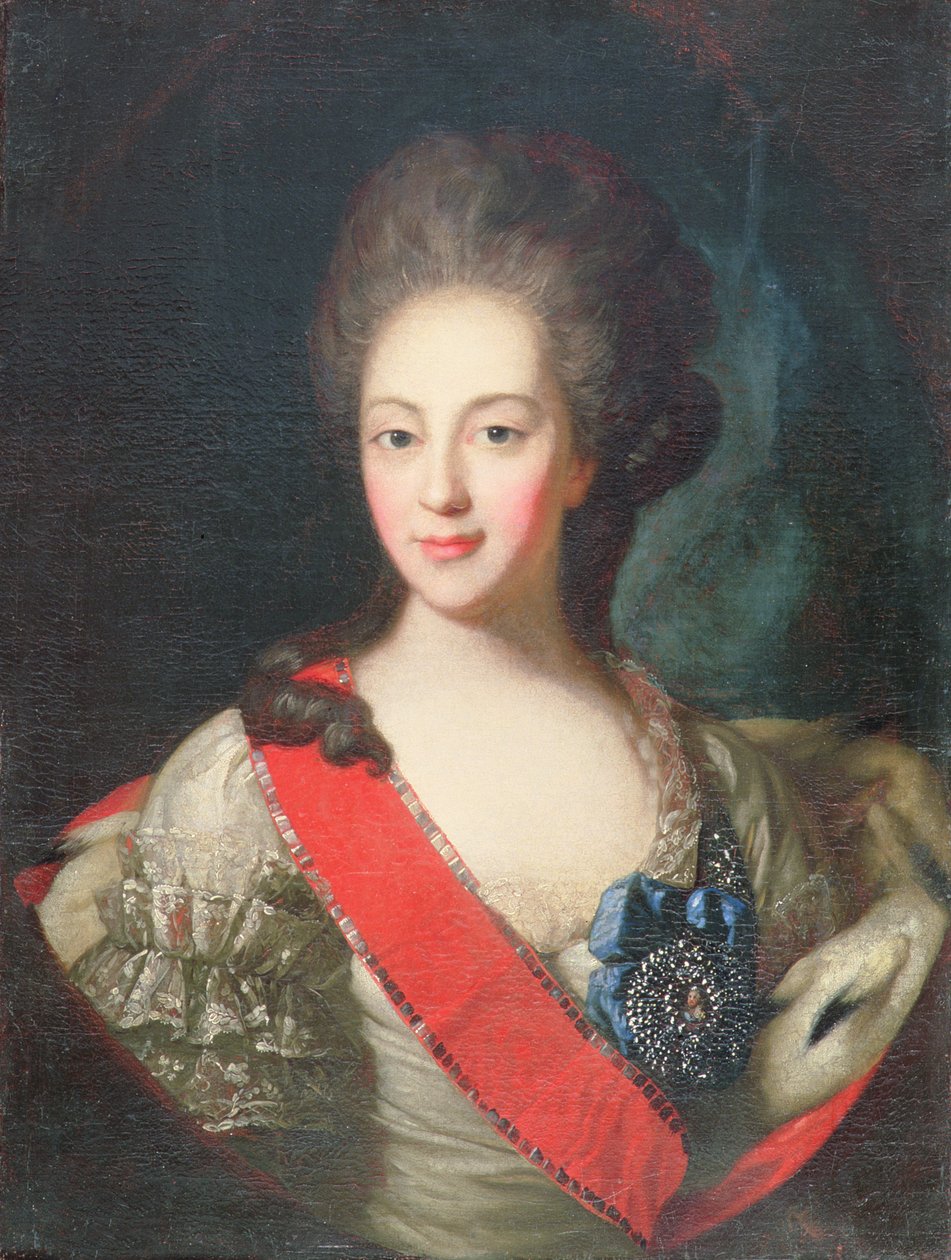 Retrato da condessa Yekaterina Orlova (1758-81) de Fedor Stepanovich Rokotov