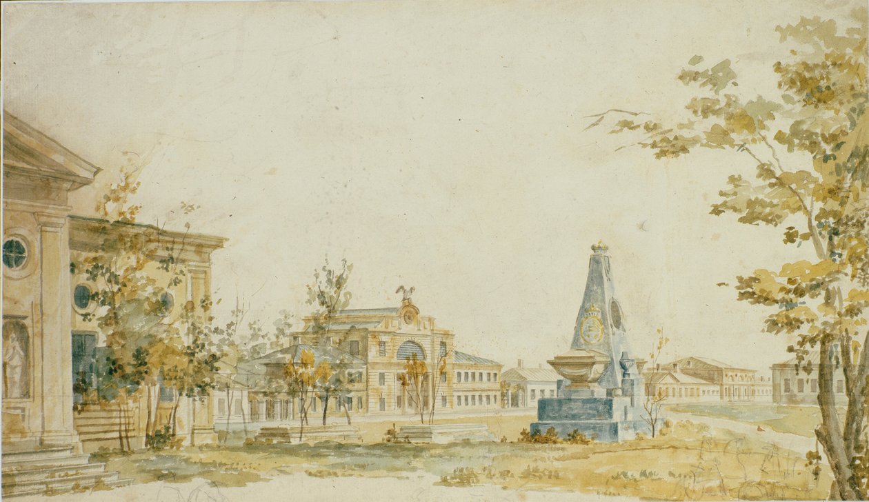 Praça em Kherson, 1797 de Fedor Yakovlevich Alekseev