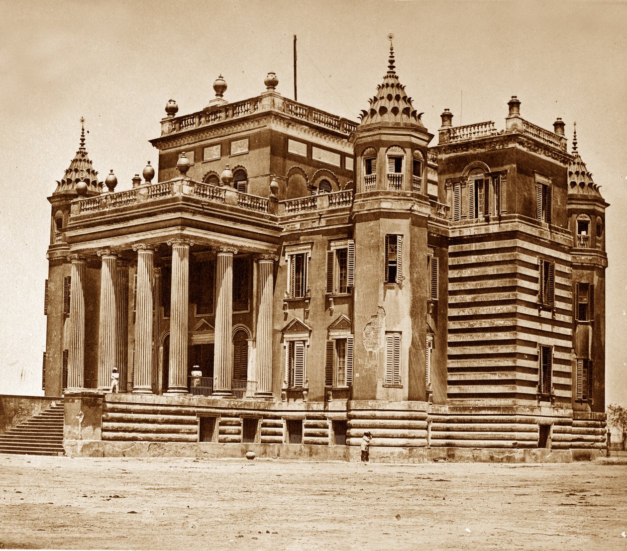 Palácio Dilkooshah de Felice Beato