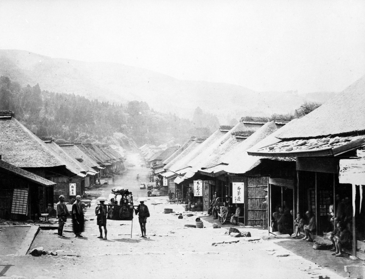 Kanagawa, Japão, c.1860s de Felice Beato