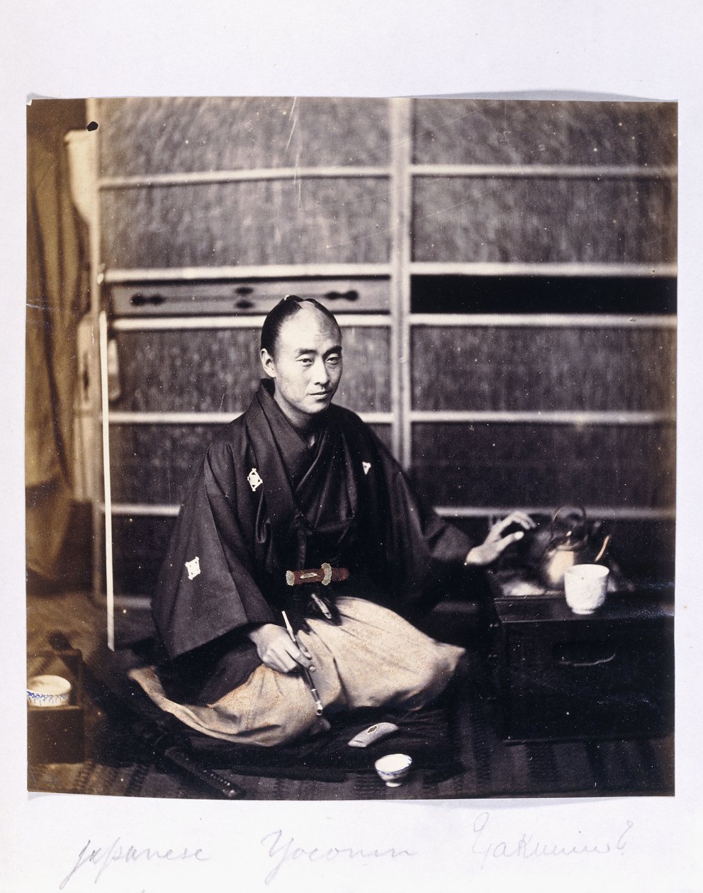 Um Yaconin japonês, c.1864-1866 de Felice Beato