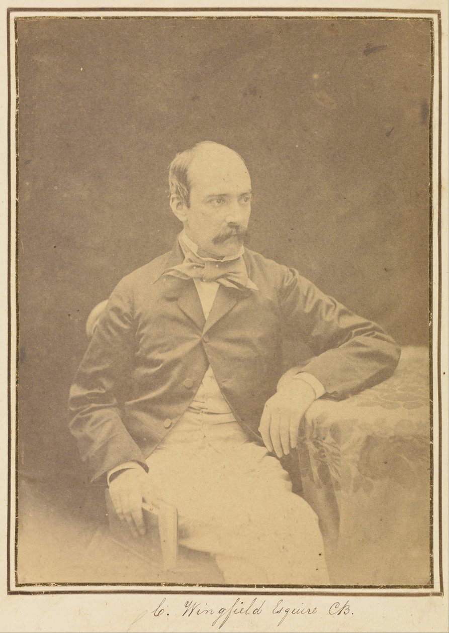 C. Wingfield, Esquire, CB de Felice Beato