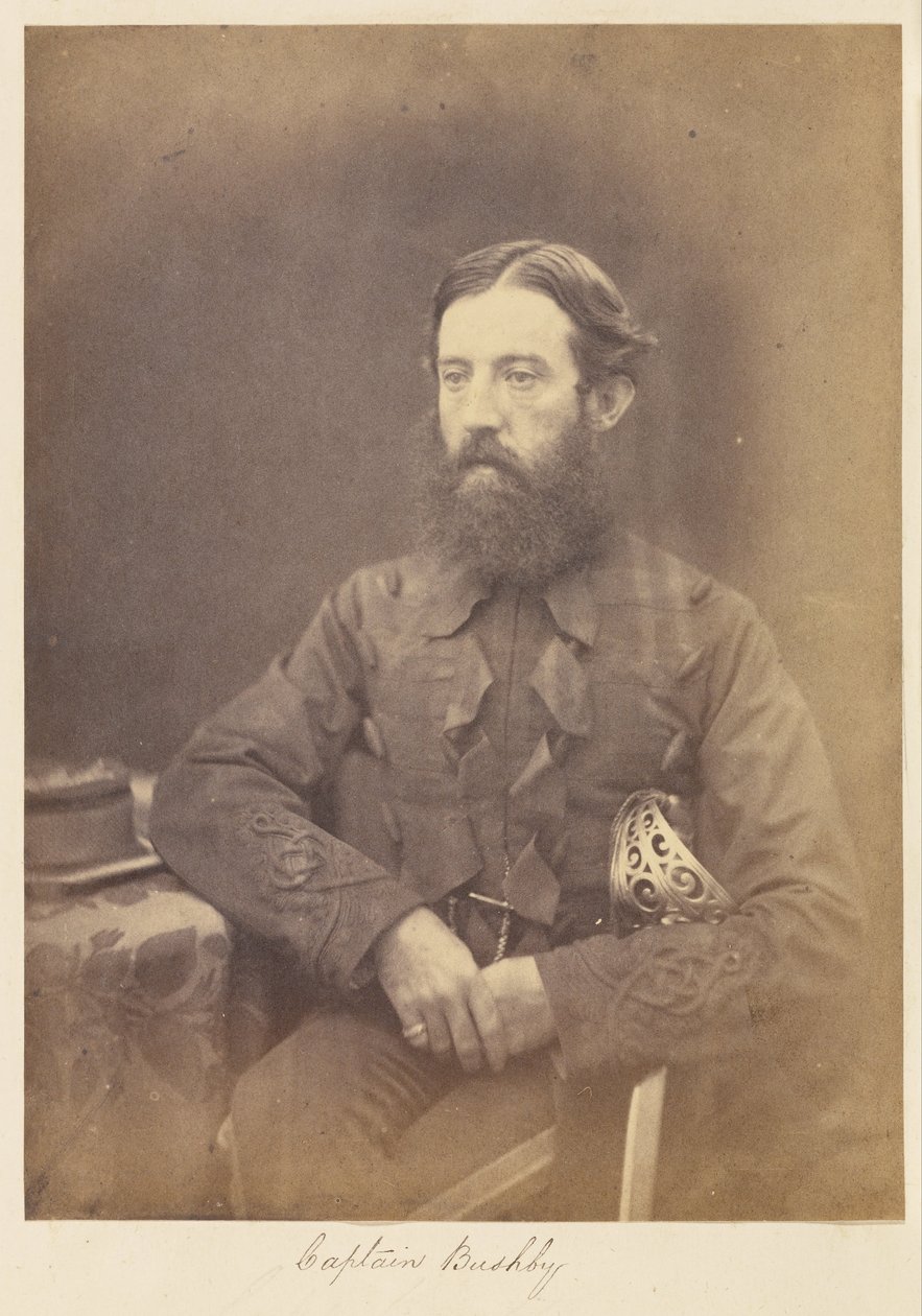 Capitão Bushby de Felice Beato