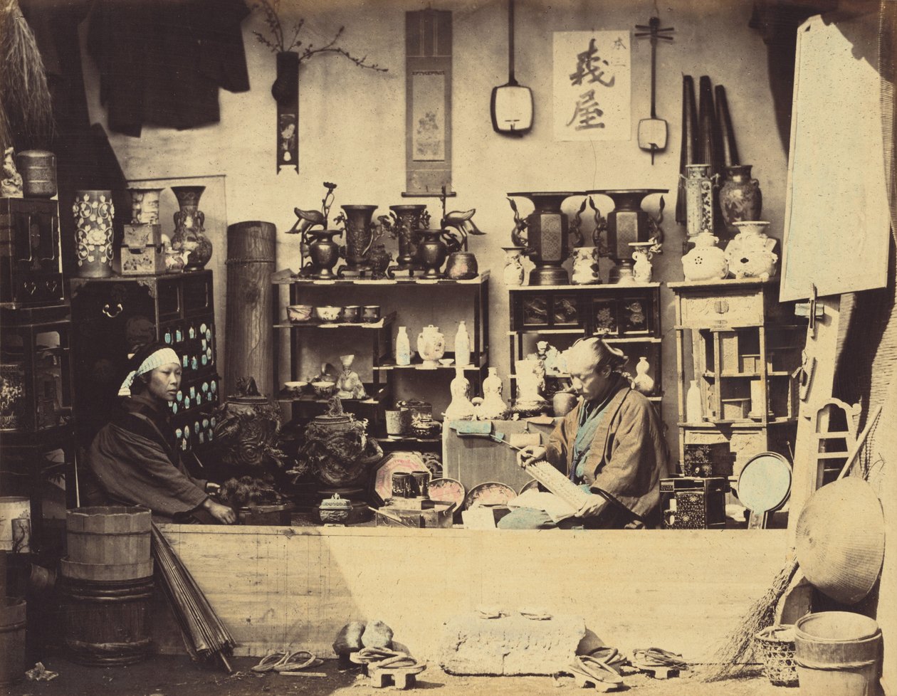 Loja de curiosidades de Felice Beato