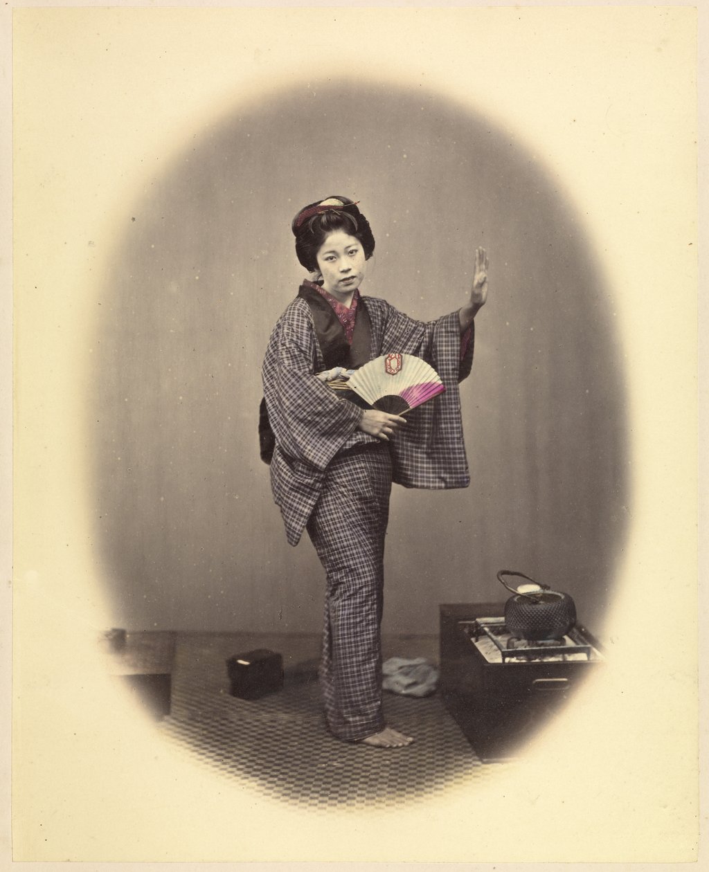 Rapariga Dançante 1868 Felice Beato de Felice Beato