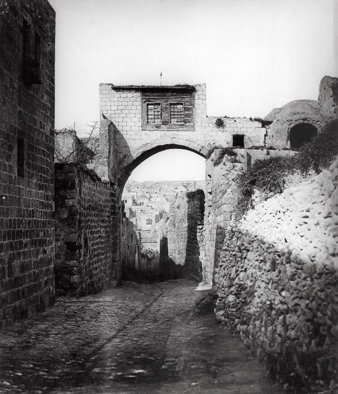 Ecce Homo Arco de 1857 de Felice Beato