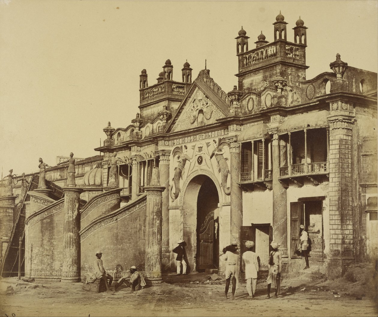 Entrada para o Kaiserbagh de Felice Beato