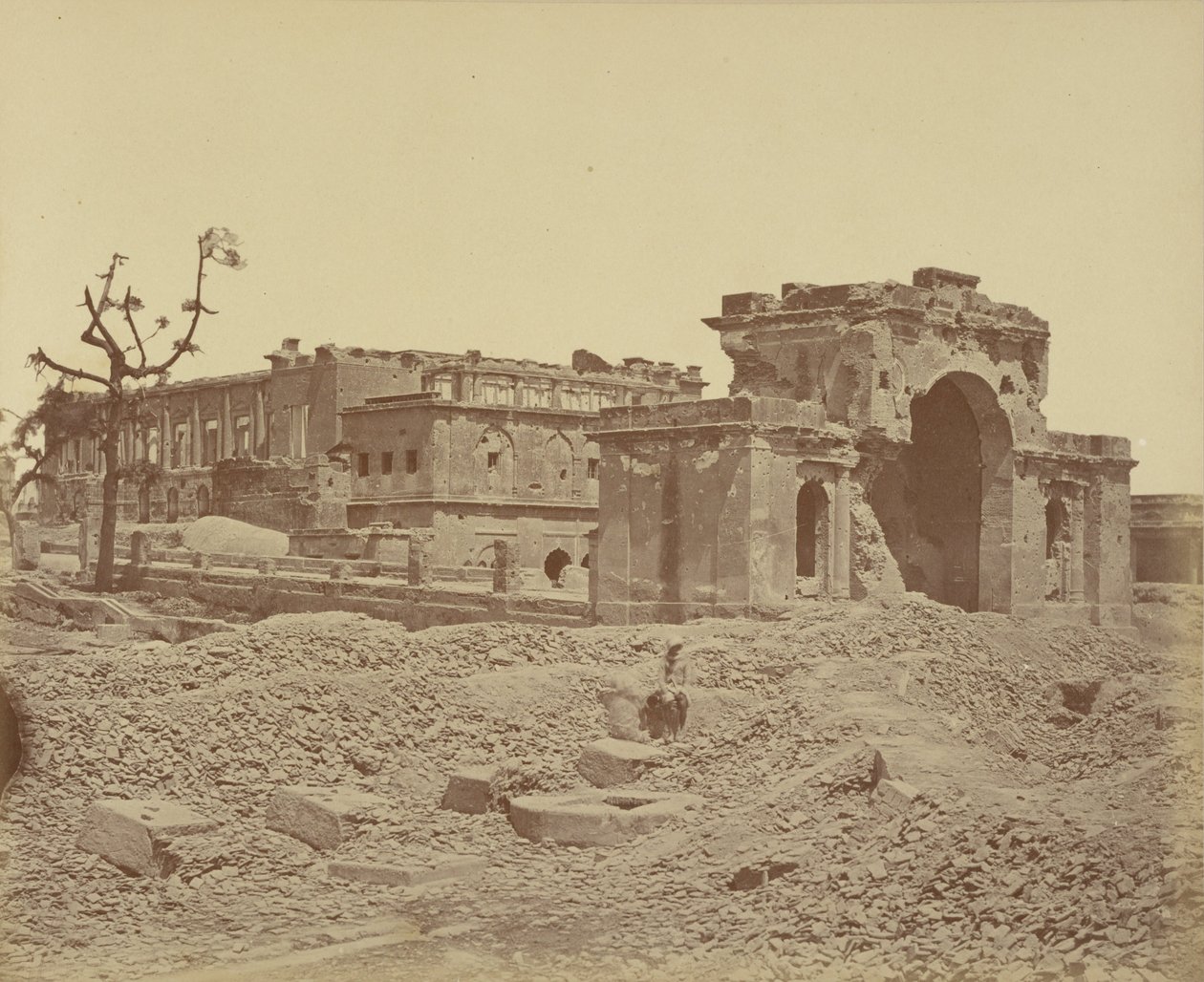 Gateway e Banqueting Hall, Lucknow de Felice Beato