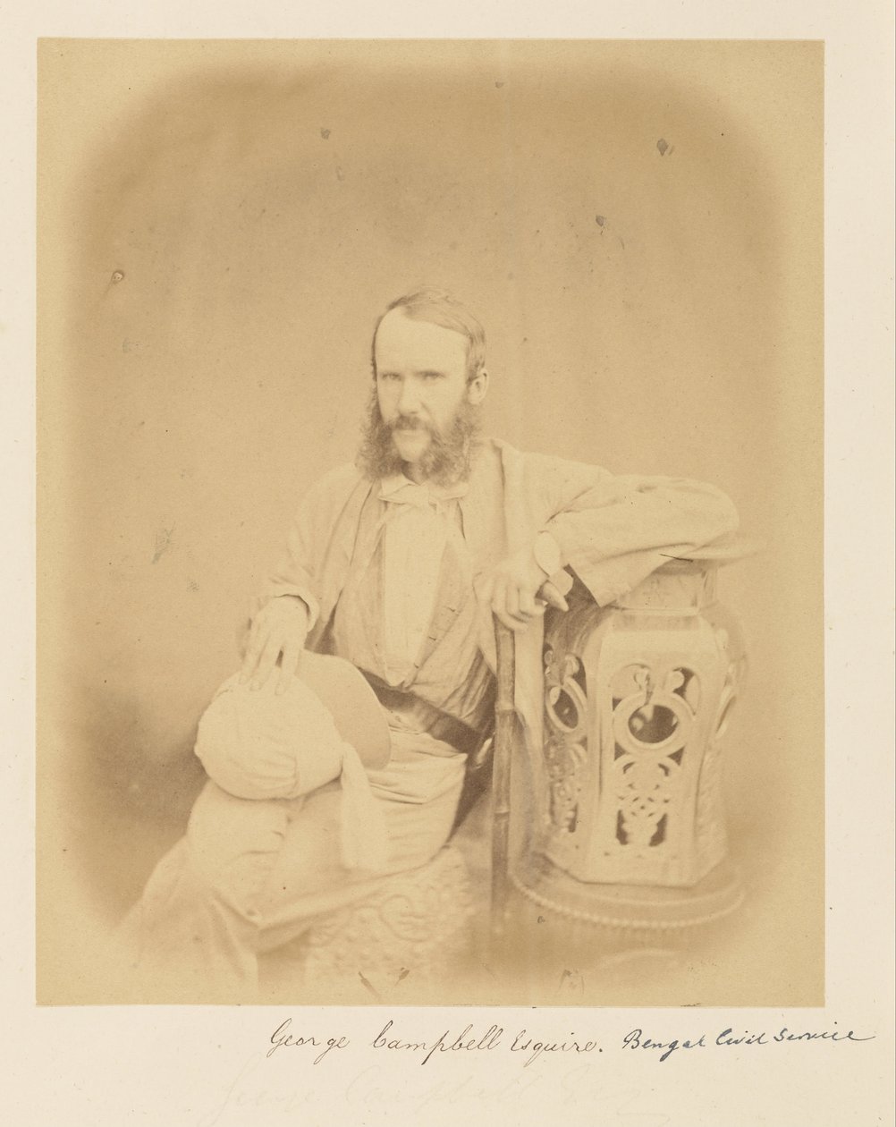 George Campbell, Esquire, Serviço Civil de Bengala de Felice Beato
