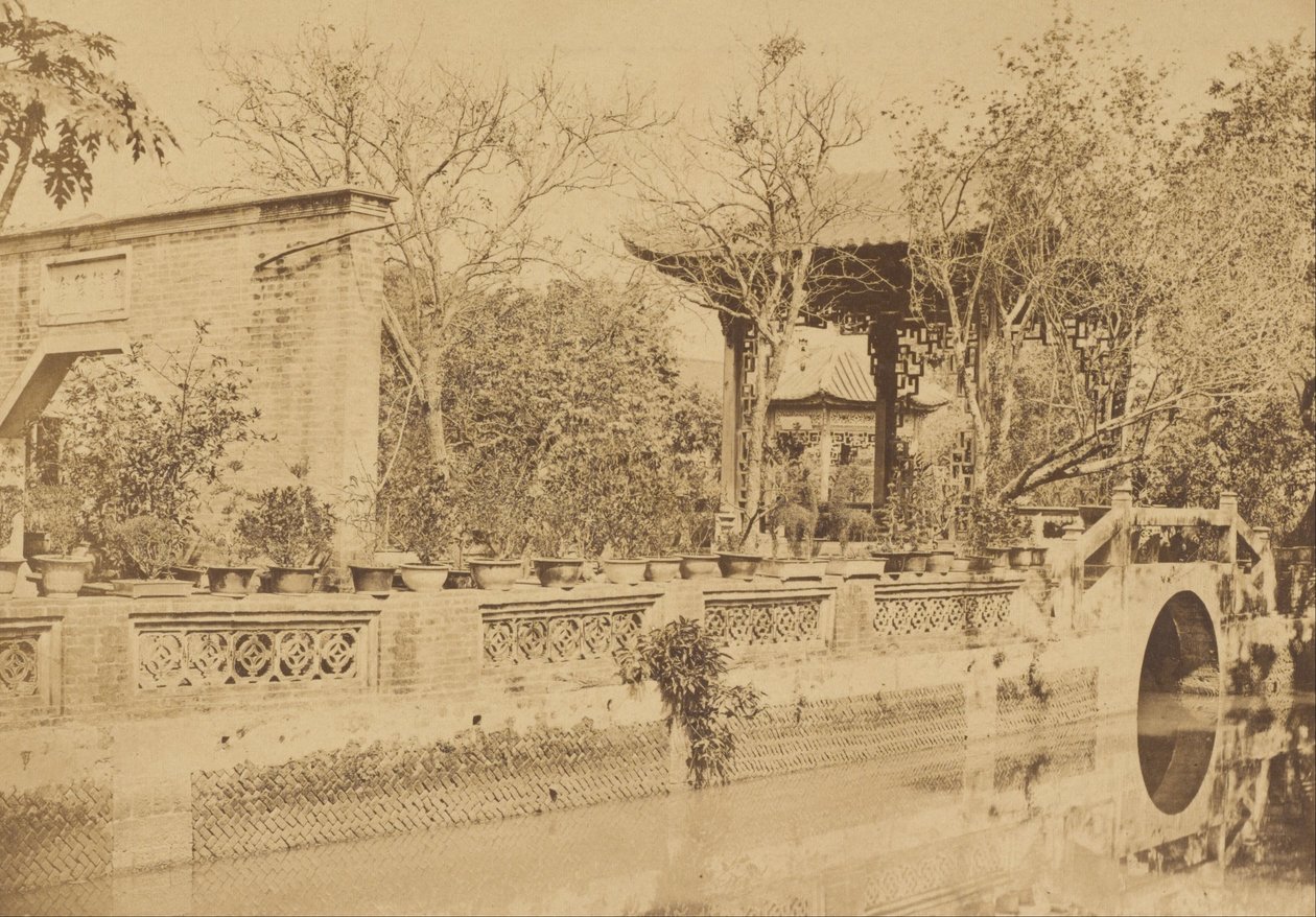 Jardins de Howqua, Cantão de Felice Beato