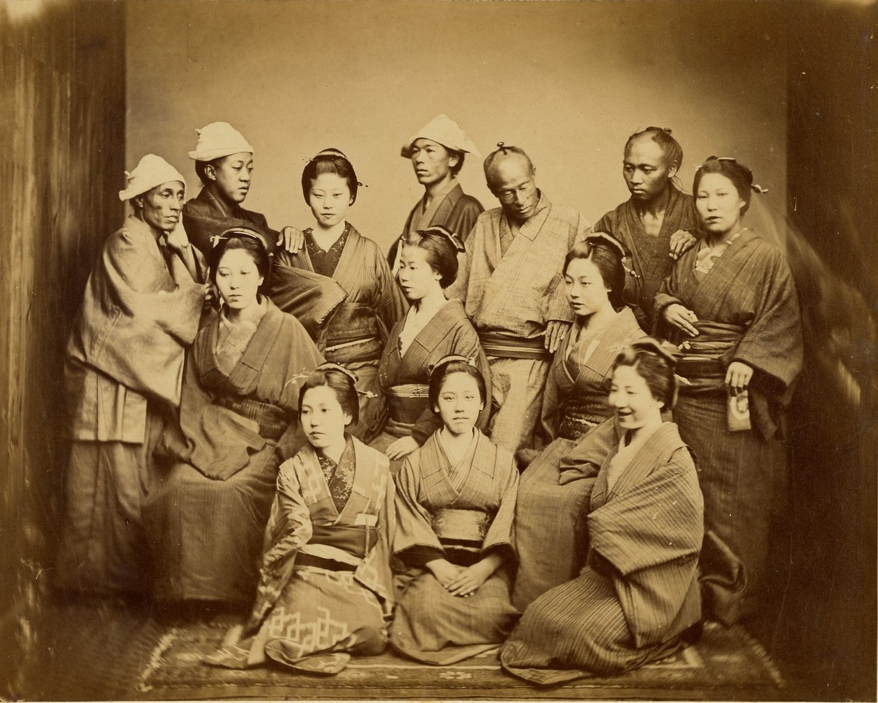 Família japonesa de Felice Beato