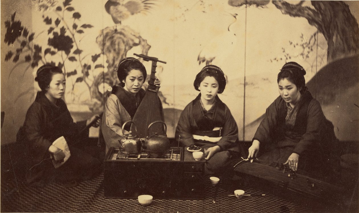 [Festa Musical Japonesa] de Felice Beato
