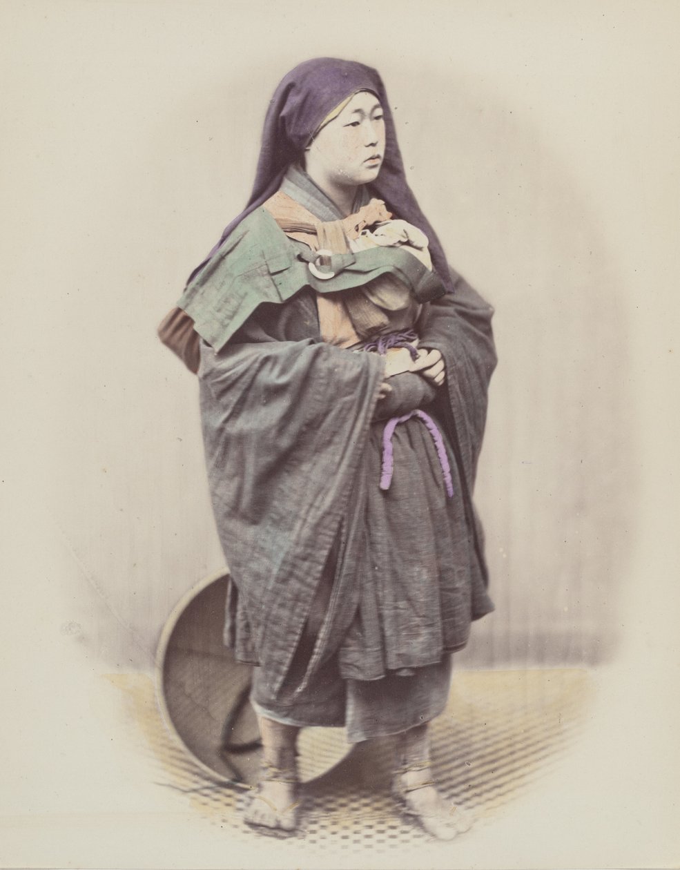 Freira Mendicante, 1868 de Felice Beato