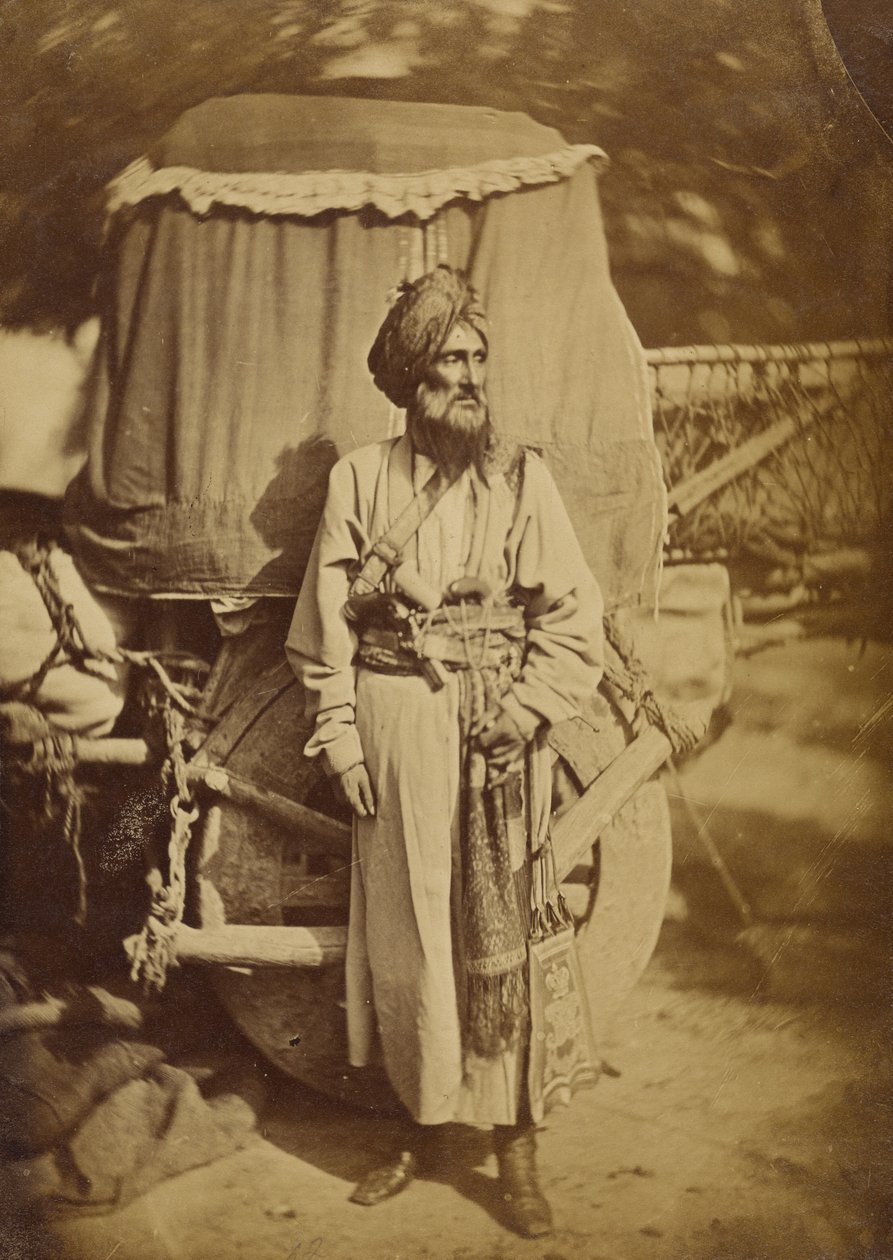 Gabinete Nativo, Cavalaria Irregular do Punjab de Felice Beato