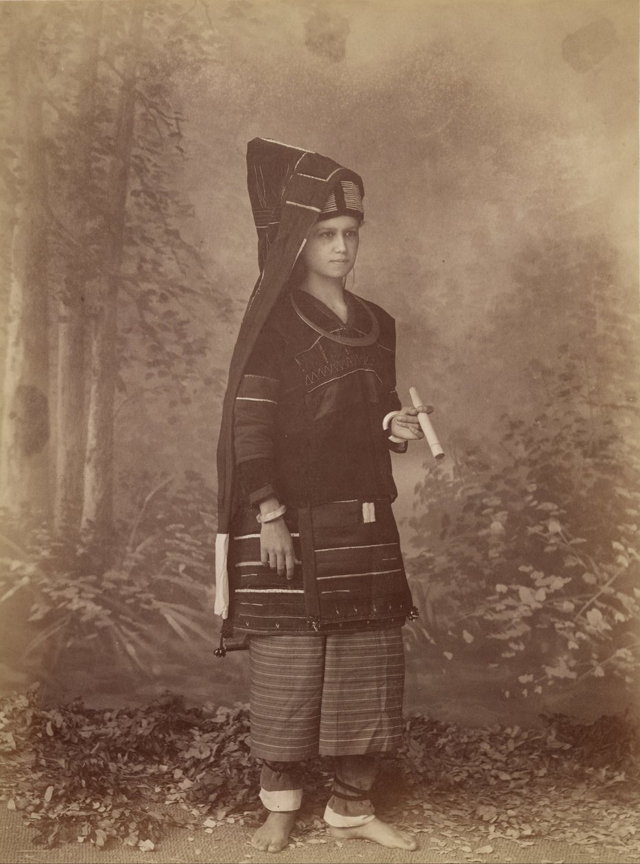 Mulher Palaung de Felice Beato