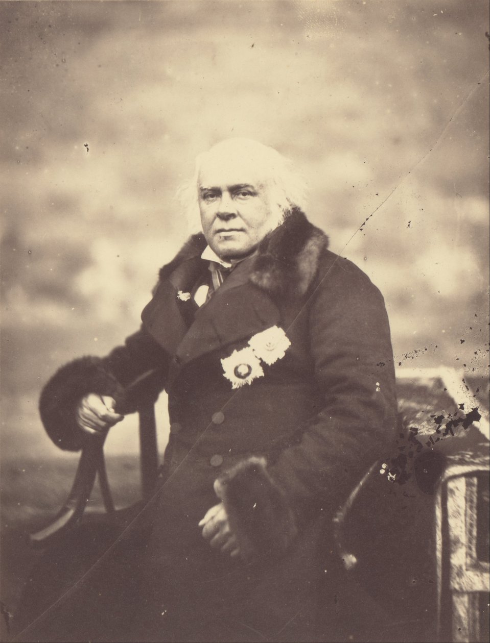 Retrato de Lord Elgin, Plenipotenciário e Embaixador, que Assinou o Tratado de Felice Beato