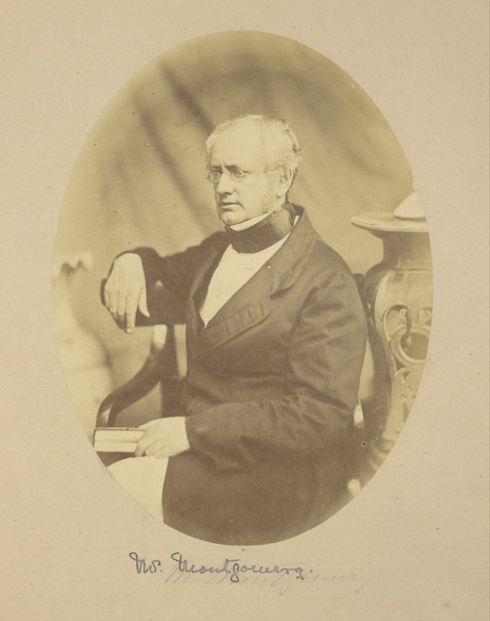 Retrato de Sir Robert Montgomery, Esq., BCS, Comissário Chefe em Oude de Felice Beato