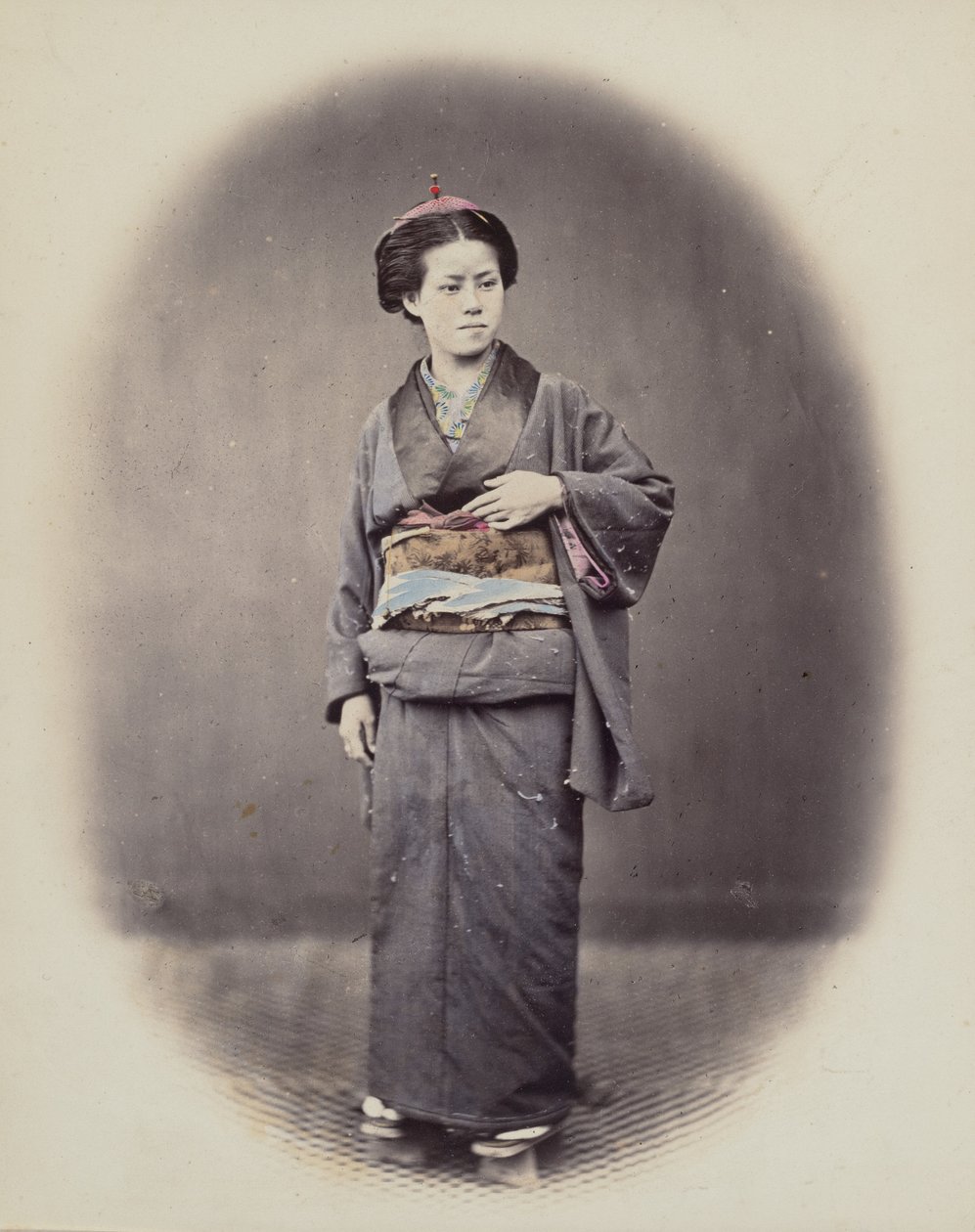 Retrato de uma mulher de Felice Beato