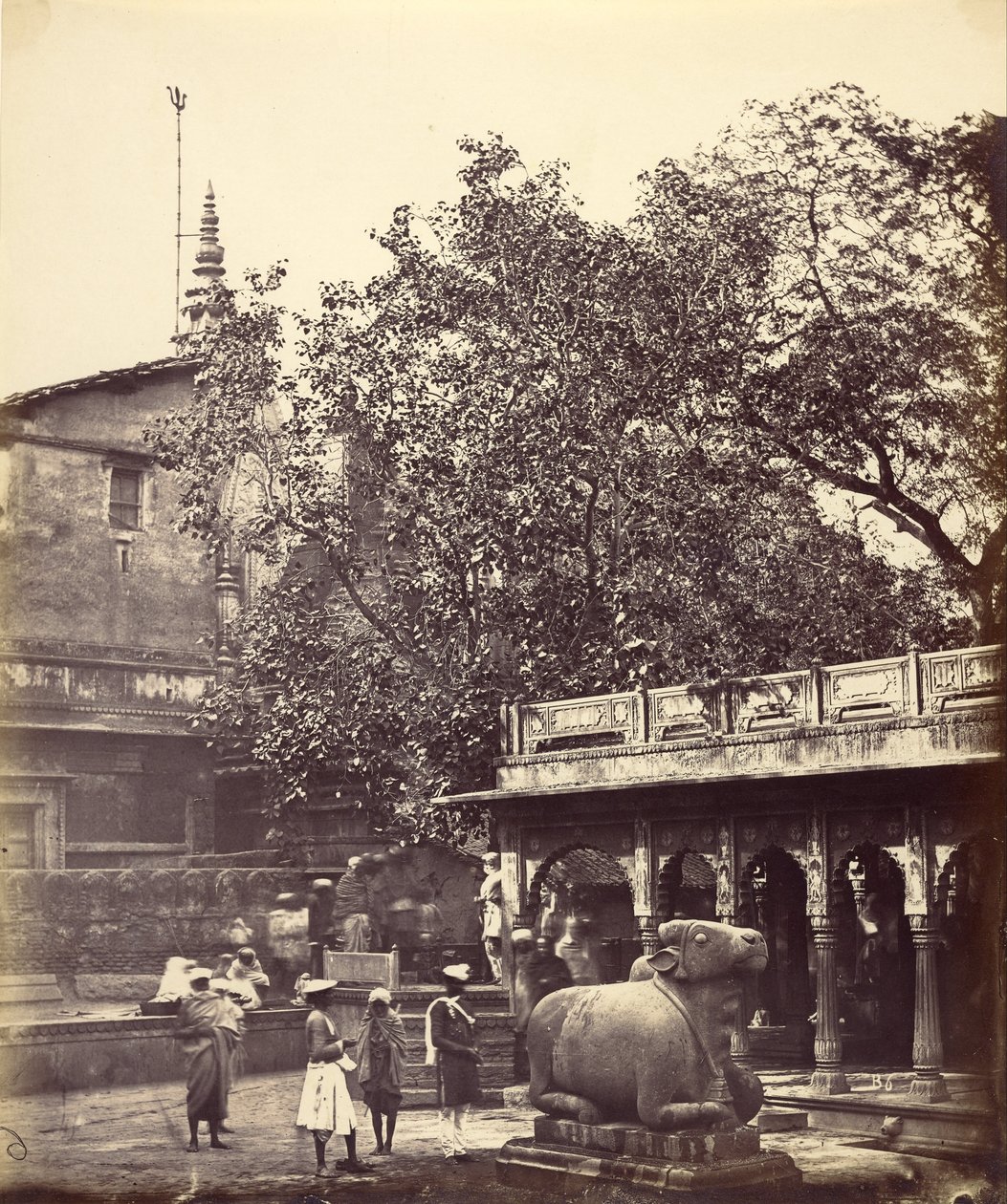 Poço Sagrado (Benares) de Felice Beato