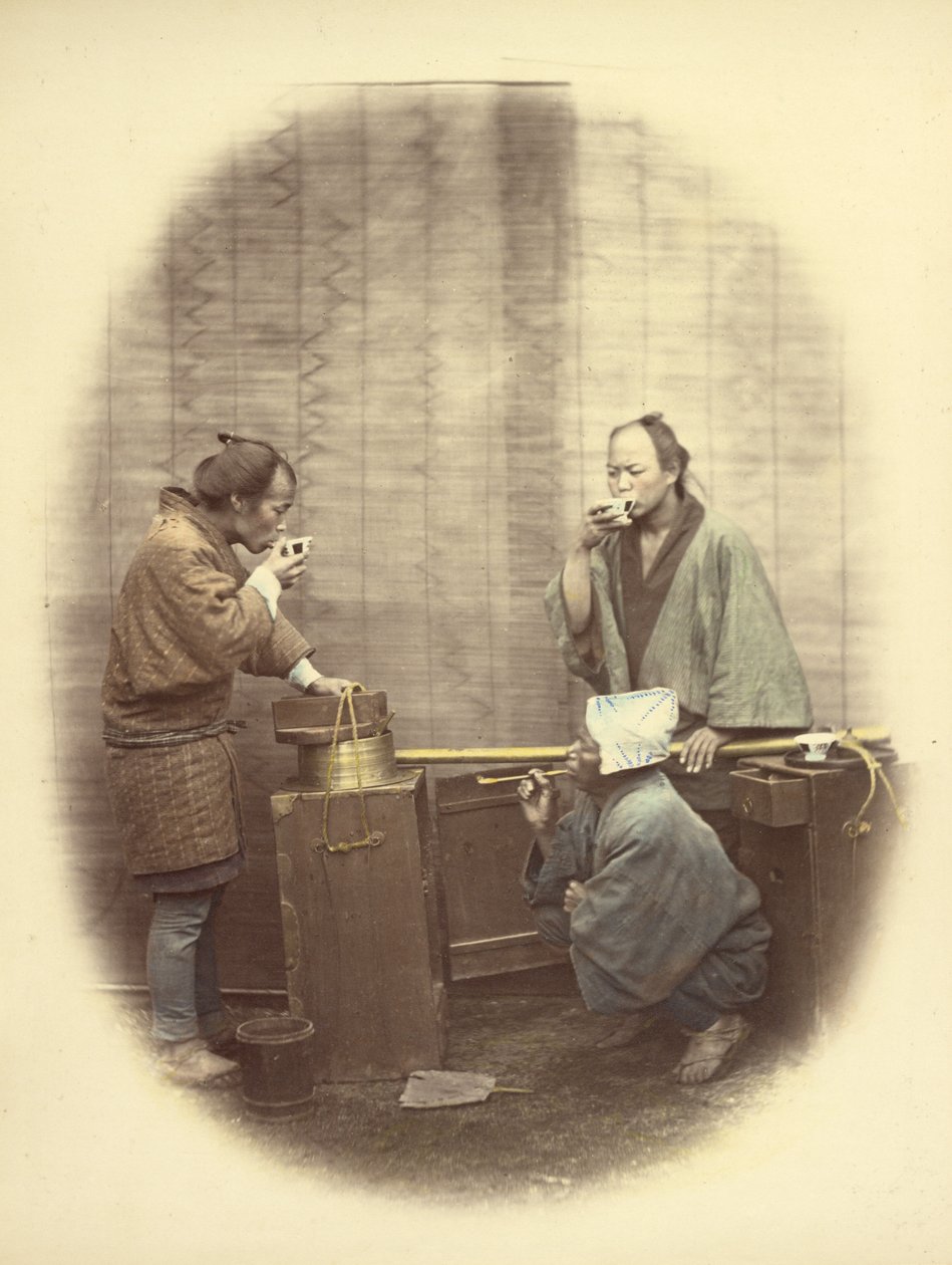 Vendedor de Saki de Felice Beato