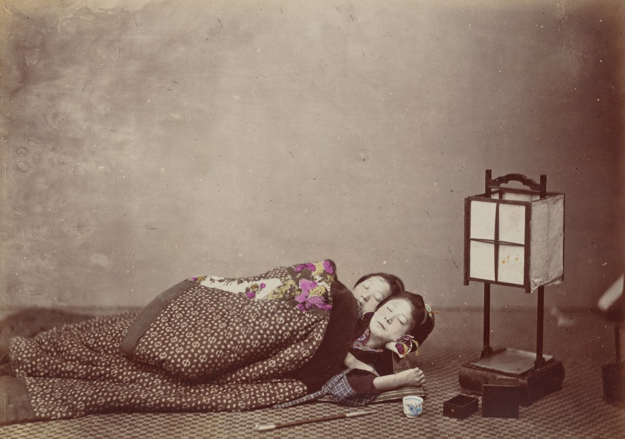 Belas Adormecidas, 1868. de Felice Beato