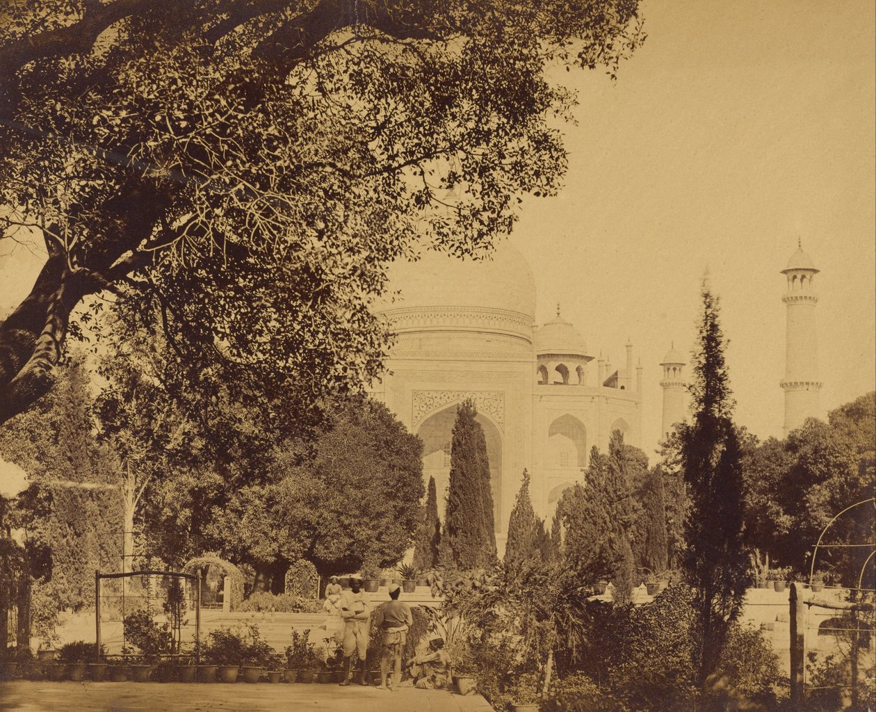 Taj Mahal de Felice Beato
