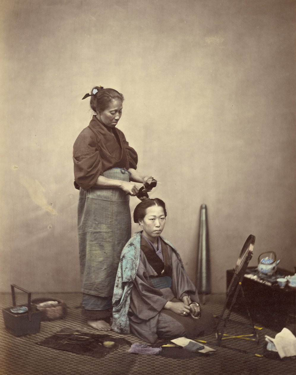 A toilette de Felice Beato