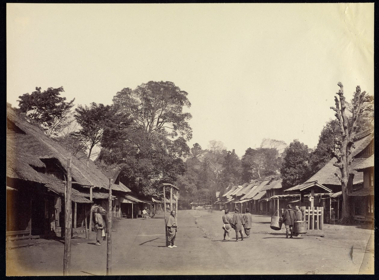 A cidade de Hara Matchida de Felice Beato