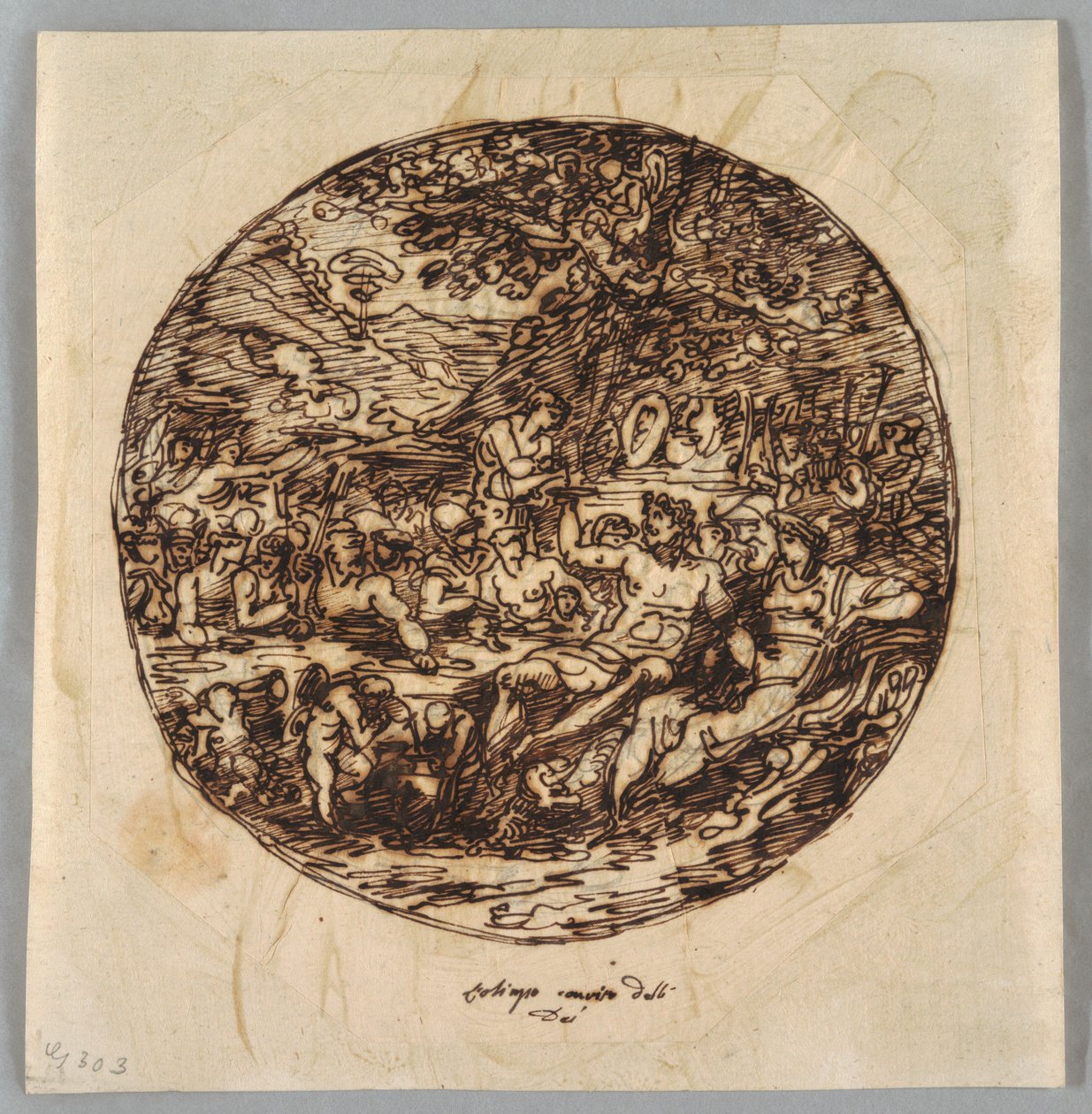 Banquete dos Deuses de Felice Giani