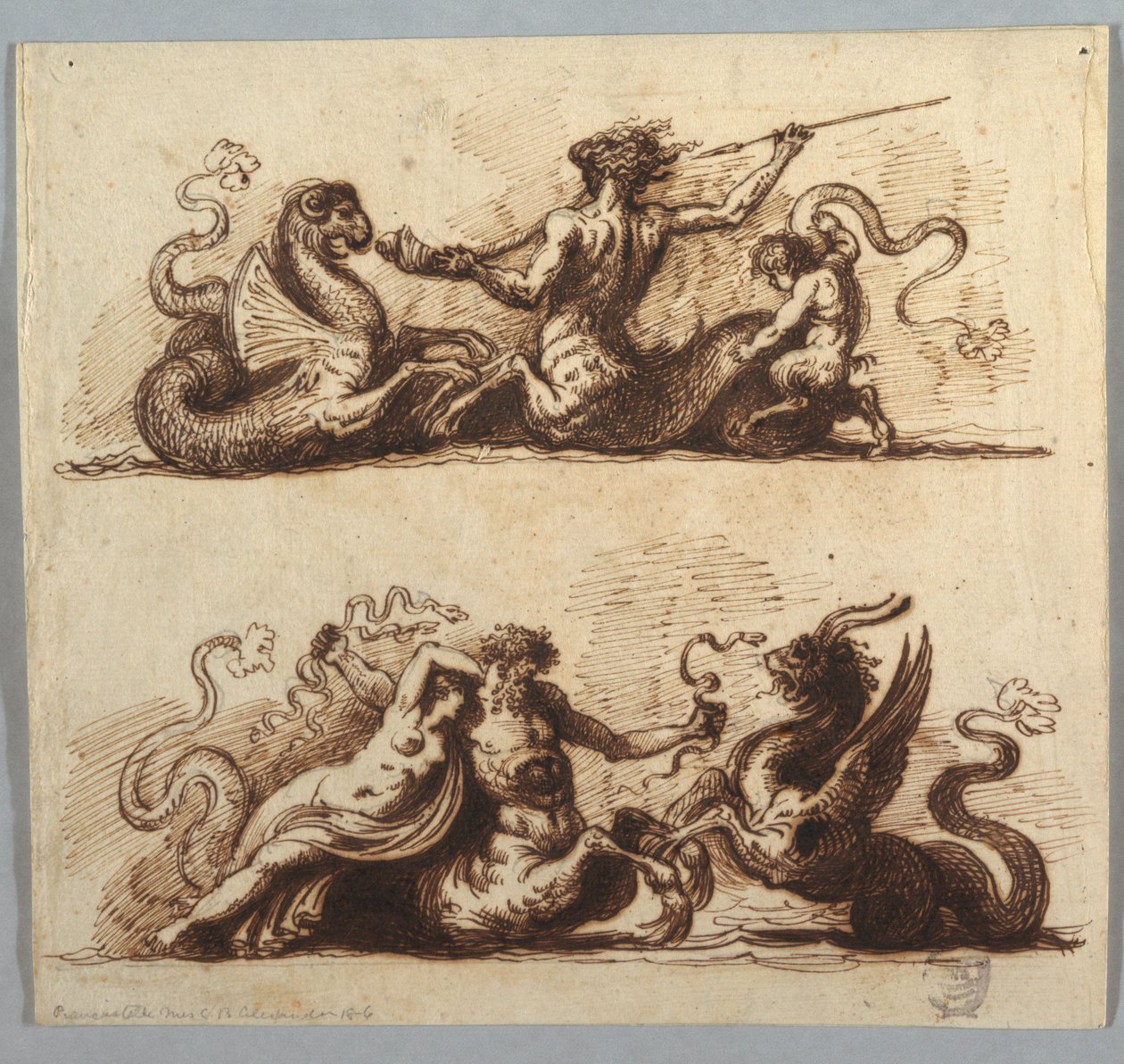 Bythos e Aphros de Felice Giani