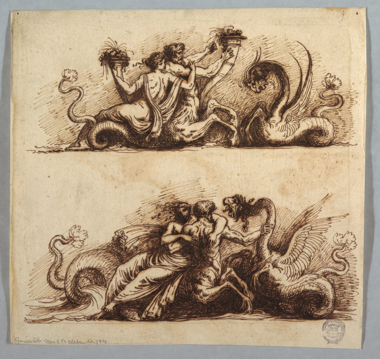 Bythos e Aphros de Felice Giani