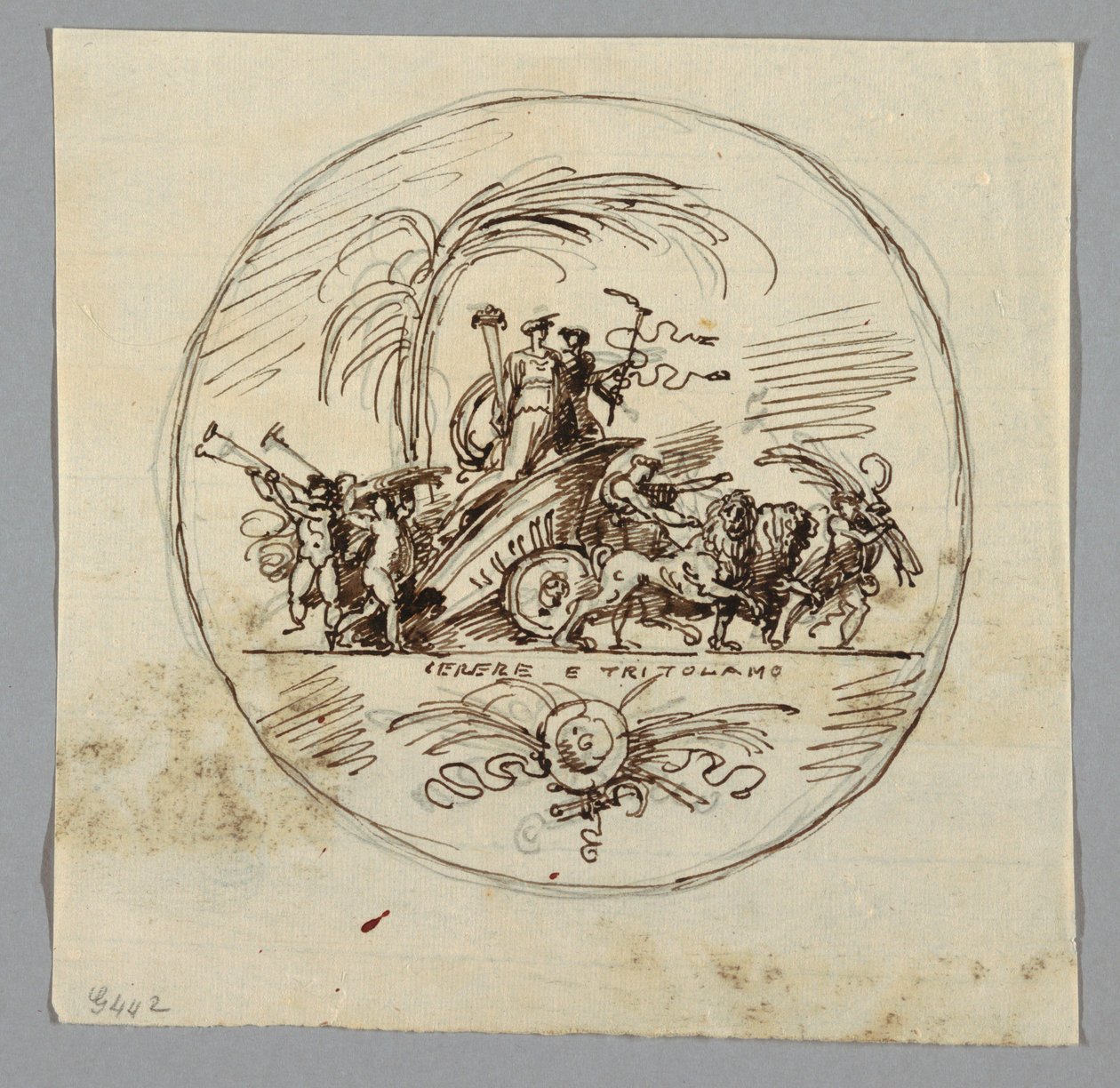Ceres e Triptolemus de Felice Giani